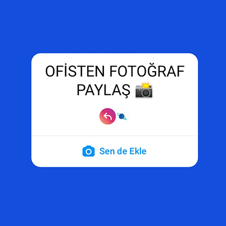 Instagram sen de ekle özelliği