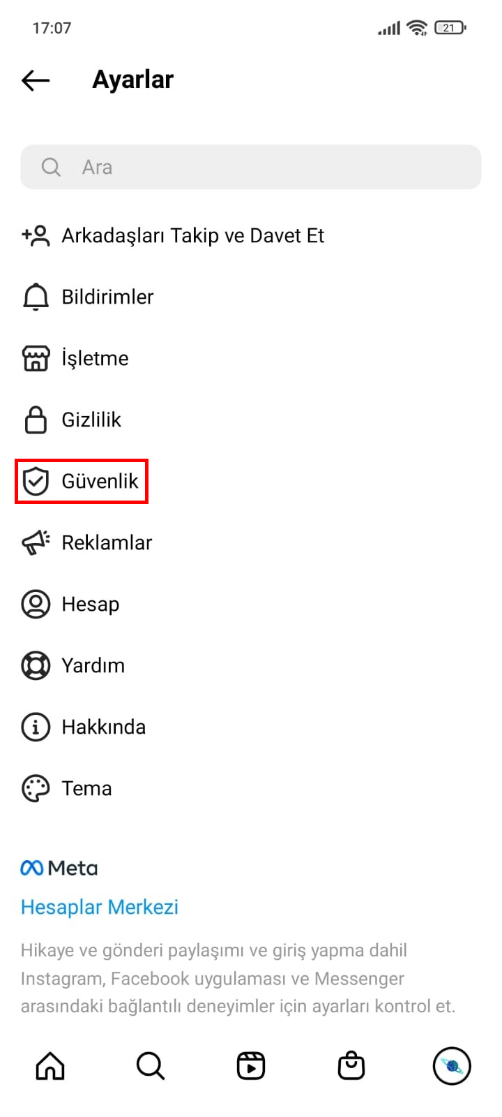 Instagram takip isteği attığım kişileri görme