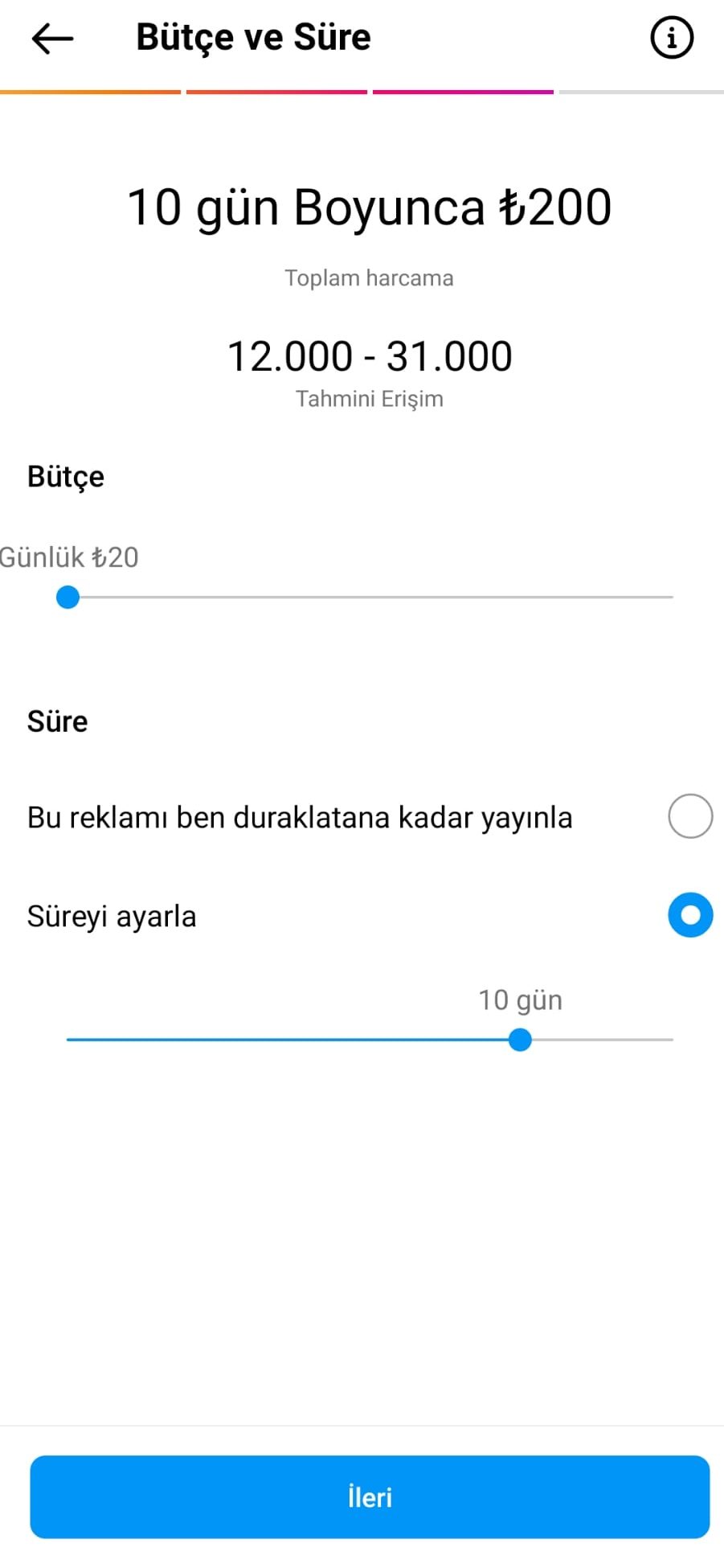 instagram sponsorlu reklam verme ücretleri