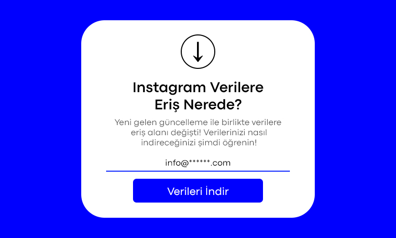 Instagram verilere eriş