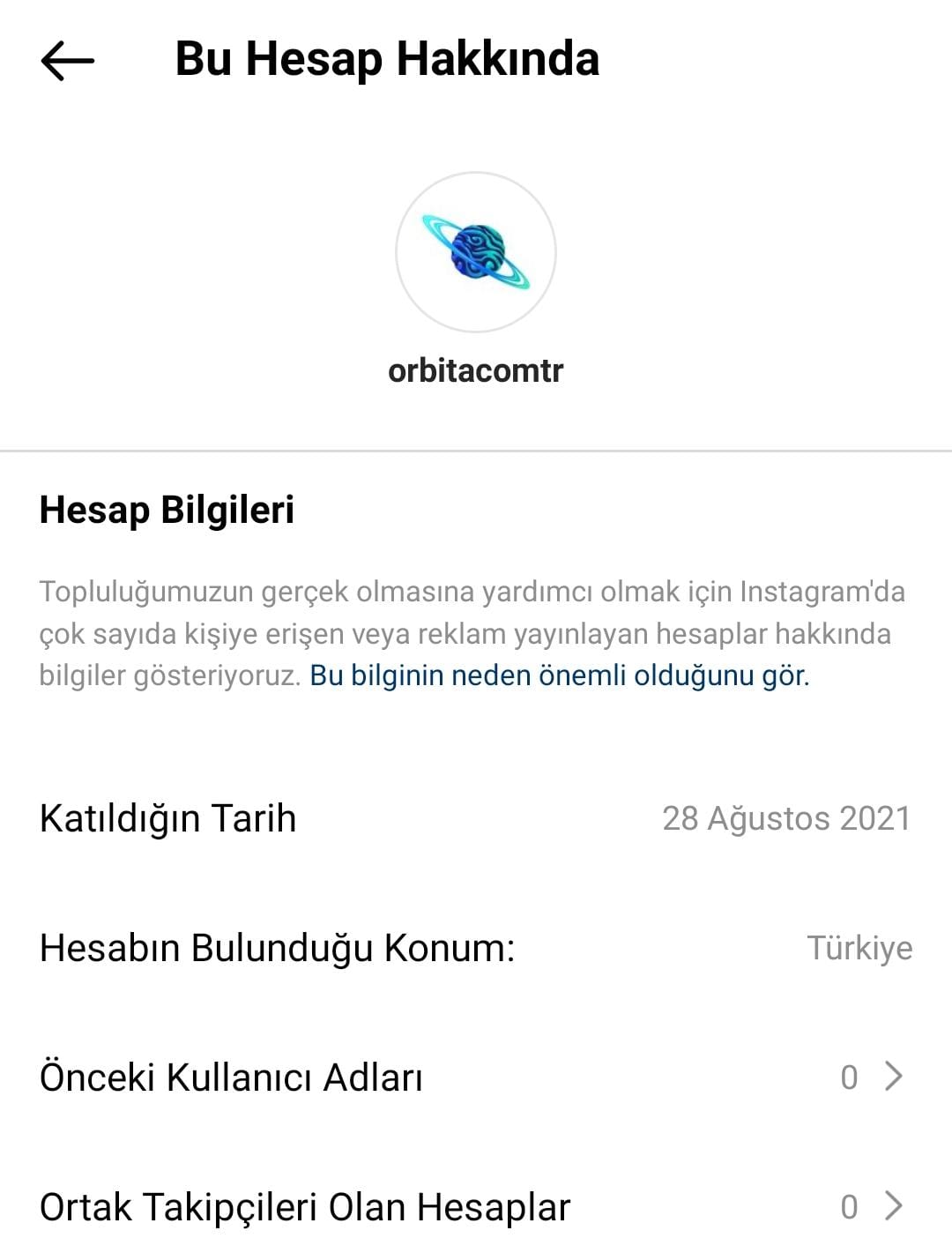 Instagram Hesabının Ne Zaman Açıldığını Öğrenme