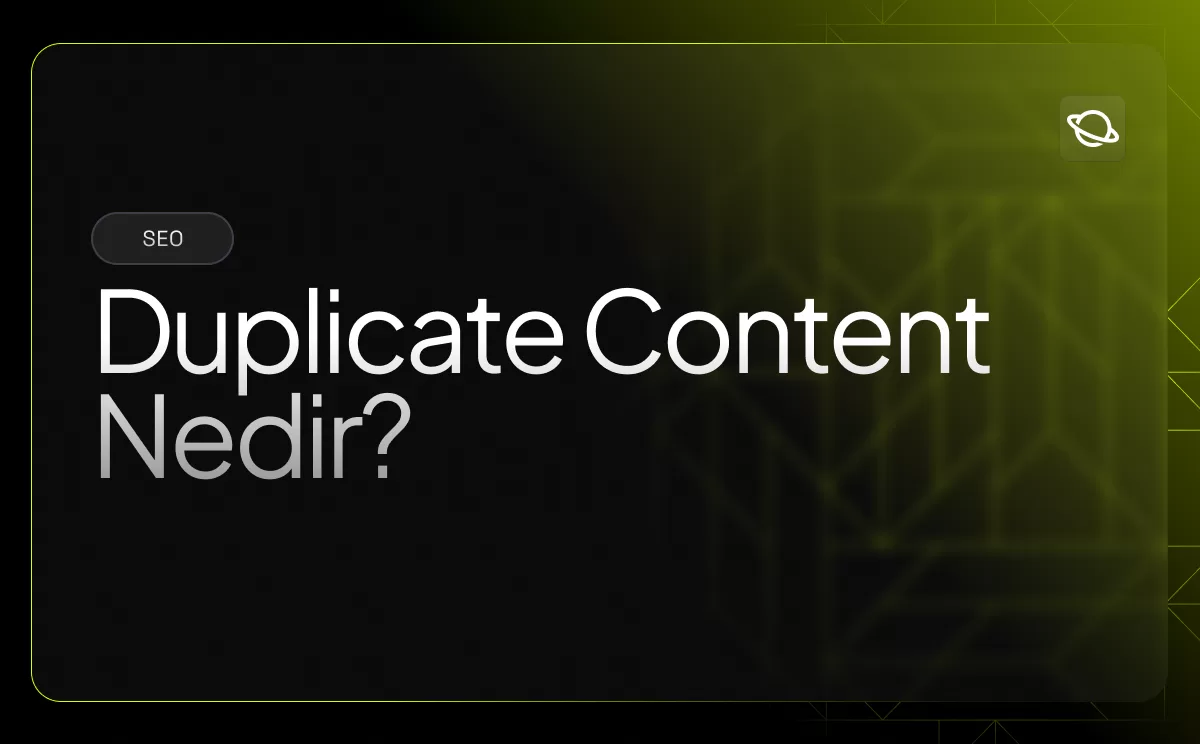 Duplicate Content Nedir?