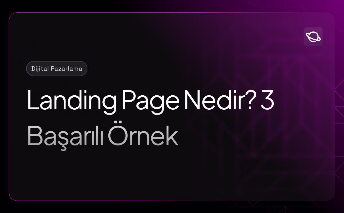 Landing Page Nedir? 3 Başarılı Örnek - Orbita