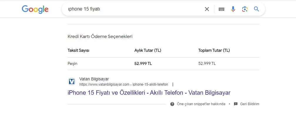 yapılandırılmış veri nedir